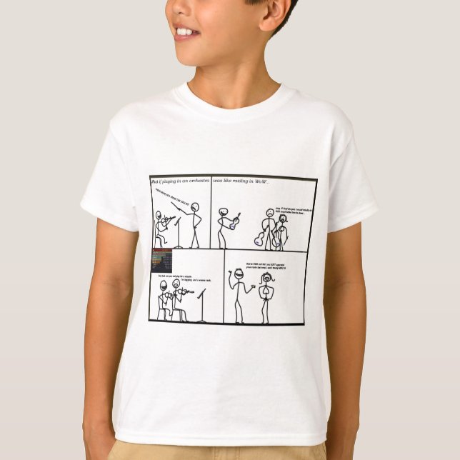 Camiseta Ataque de la orquesta (Anverso)