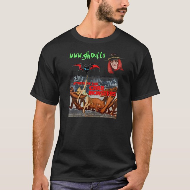 Camiseta Ataque de los monstruos del cangrejo (Anverso)