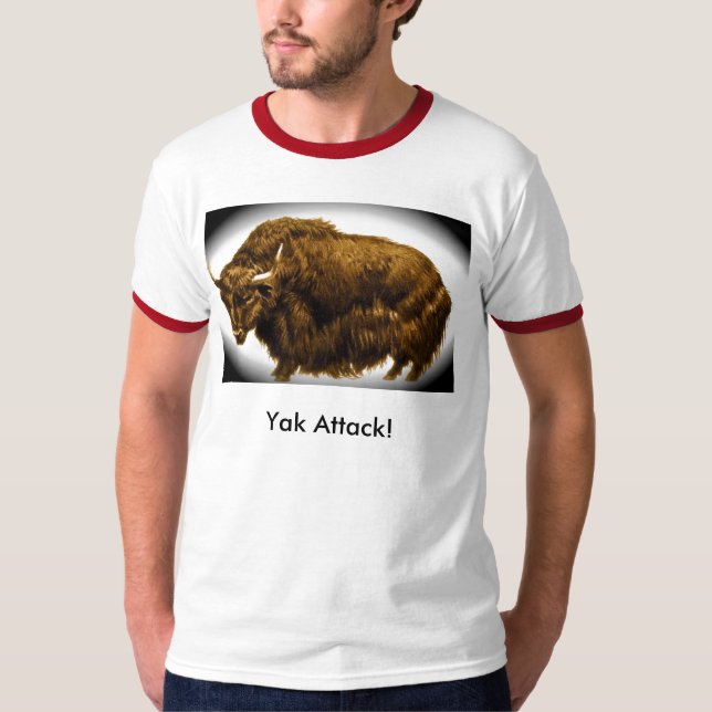 Camiseta ¡Ataque de los yacs! (Anverso)