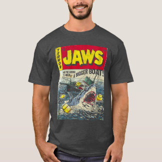 Camiseta Ataque de pulp de mandíbulas femeninas cubierta de