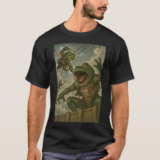 Camiseta Ataque de ranas