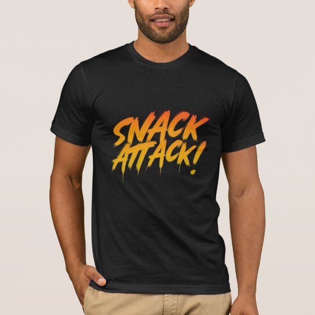 Camiseta Ataque de refrigerios (Anverso)