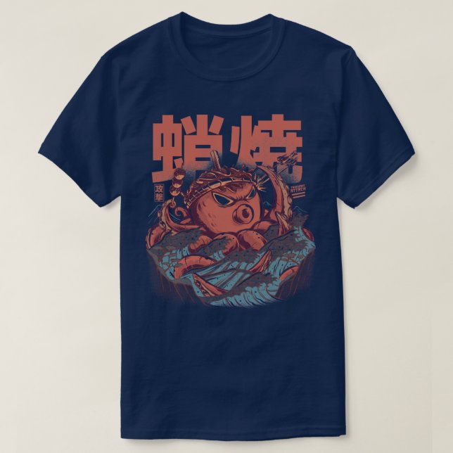 Camiseta Ataque de Takoyaki (Diseño del anverso)