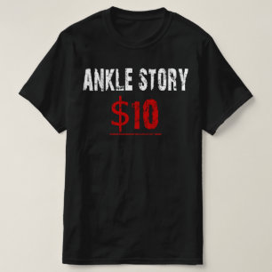 Camiseta Ataque de tobillo Lesiones Recuperación Hueso