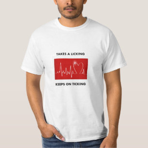 Camiseta Ataque del corazón: Toma una lamedura - guarda en