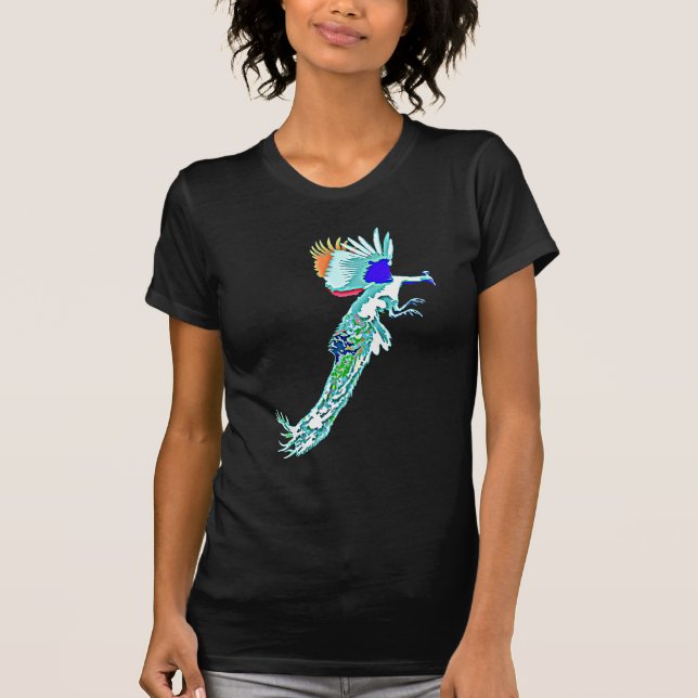 Camiseta Ataque del pavo real (Anverso)