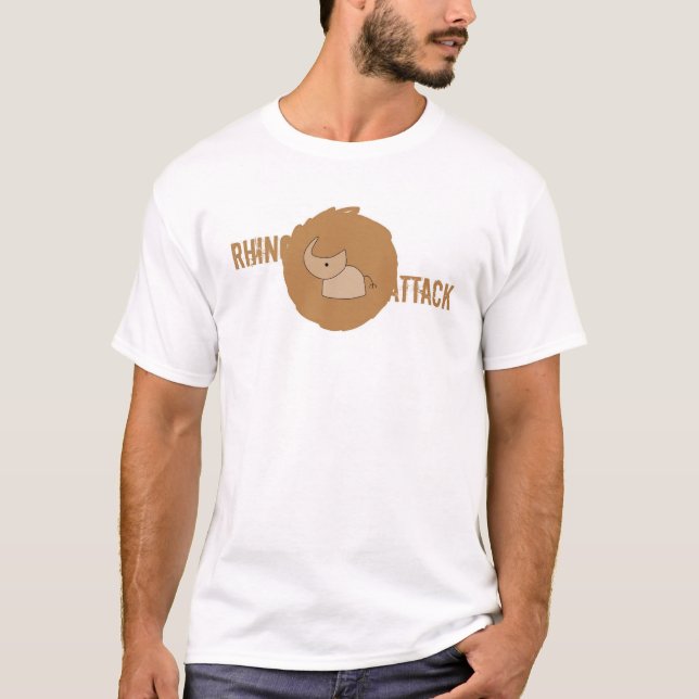 Camiseta Ataque del rinoceronte (Anverso)