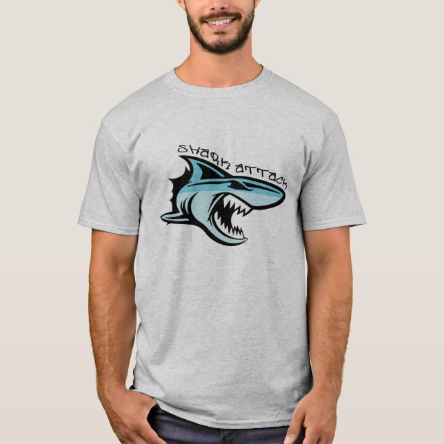 Camiseta ataque del tiburón (Anverso)