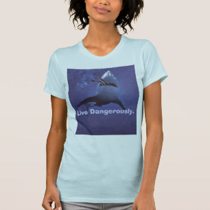 Camiseta Ataque del tiburón