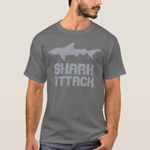 Camiseta ¡Ataque del TIBURÓN!  Para los nadadores,