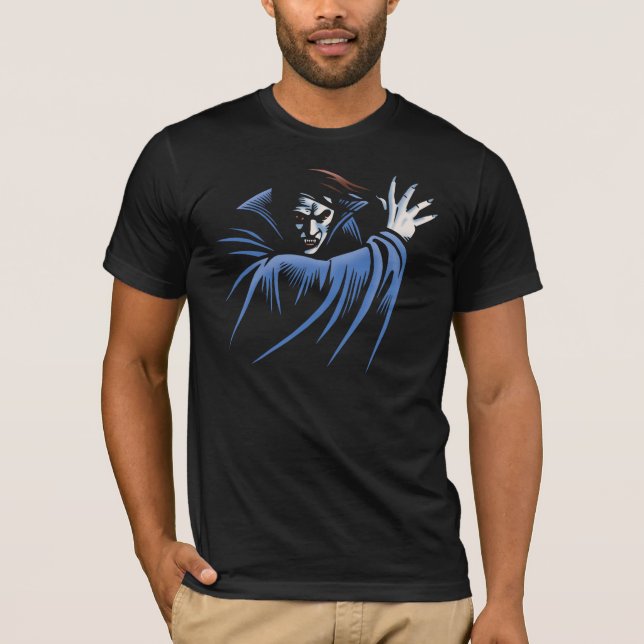 Camiseta Ataque del vampiro (Anverso)