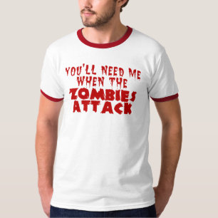 Camiseta Ataque del zombi
