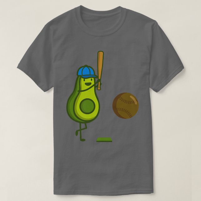 Camiseta Ataque divertido al béisbol (Diseño del anverso)
