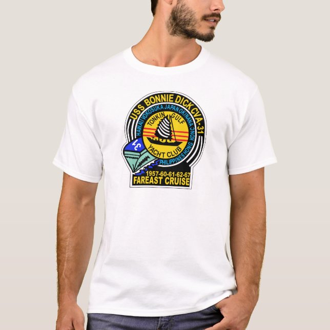 Camiseta Ataque multipropósito de CVA-31 USS BON HOMME RICH (Anverso)