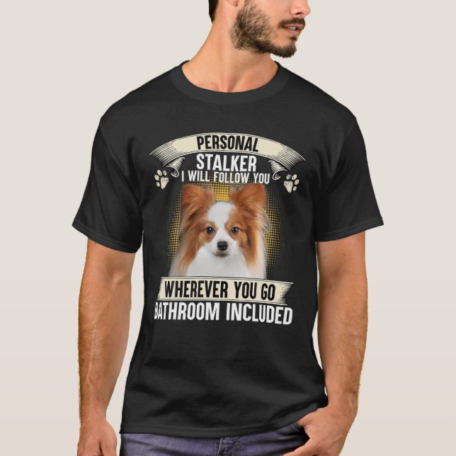 Camiseta Ataque personal Te Seguiré A Los Amantes De Papill (Anverso)