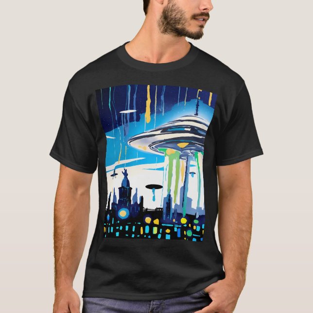 Camiseta Ataque Ufo (Anverso)