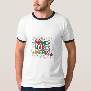 Camiseta Ataques a Cheer (juguetón) Dinero Feliz (directo)