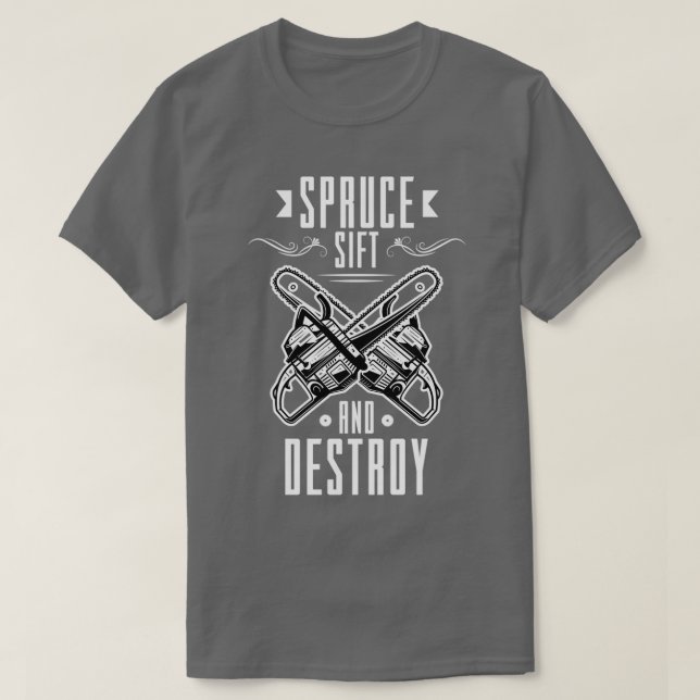 Camiseta Ataques de destrucción de sift (Diseño del anverso)