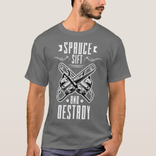 Camiseta Ataques de destrucción de sift