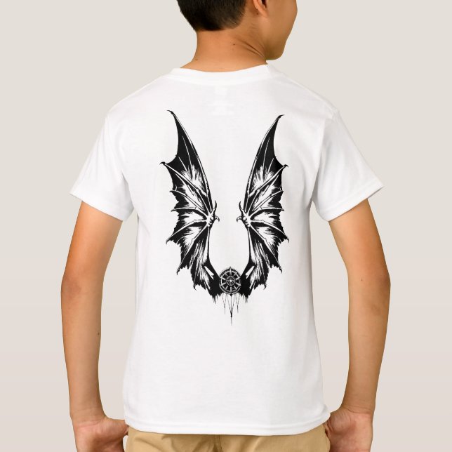 Camiseta Ataques de dragón (Reverso)