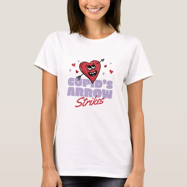 CAMISETA ATAQUES DE FLECHA DE CUPID (Anverso)