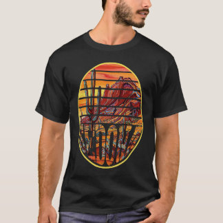 Camiseta Atardecer Amanecer Senderismo Sedona Arizona Vinta