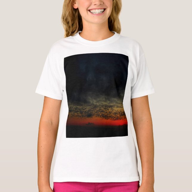 Camiseta Atardecer antes de la tormenta (Anverso)