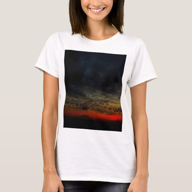 Camiseta Atardecer antes de la tormenta (Anverso)