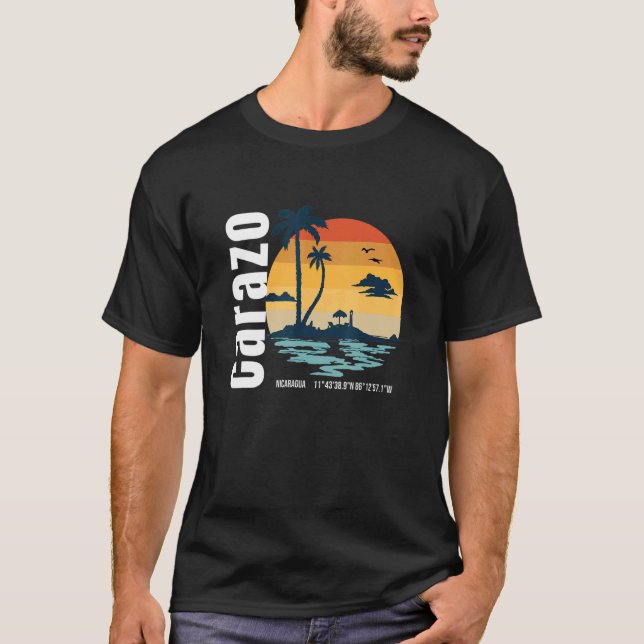 Camiseta Atardecer Ciudad Carazos Ciudad Nicaragua Sunset S (Anverso)