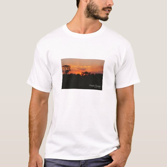 Camiseta Atardecer de Acacia (Anverso)