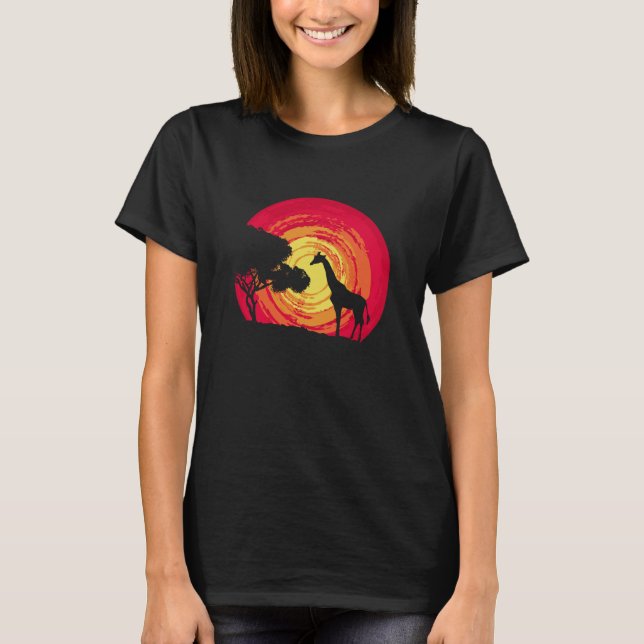 Camiseta Atardecer de África (Anverso)