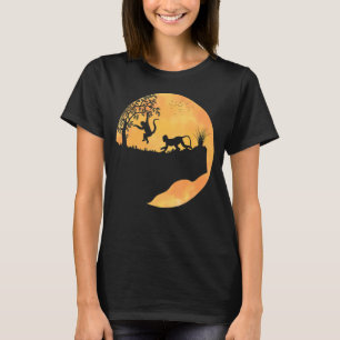 Camiseta Atardecer De Mono Para Los Hombres Las Mujeres Cui