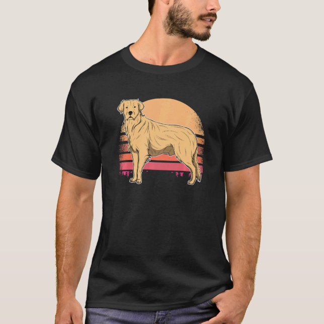 Camiseta Atardecer de perro de Golden Retriever 25 (Anverso)