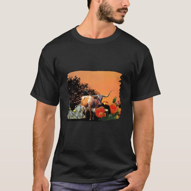Camiseta Atardecer de Texas (Anverso)