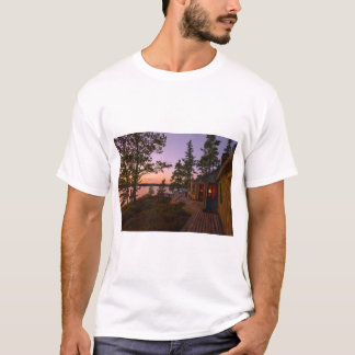 Camiseta Atardecer en el Parque Estatal Acadia
