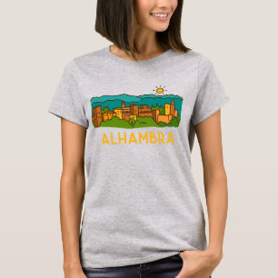 Camiseta Atardecer en la Alhambra 2