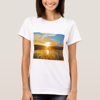 Camiseta Atardecer en la montaña Lake Arrowhead