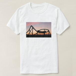 Camiseta Atardecer en la montaña mágica Six Flags