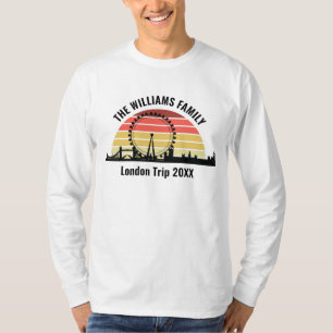 Camiseta Atardecer en Londres Inglaterra Manga Larga Person