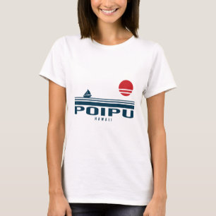 Camiseta Atardecer en Poipu Hawaii Velero Amanecer Verano O