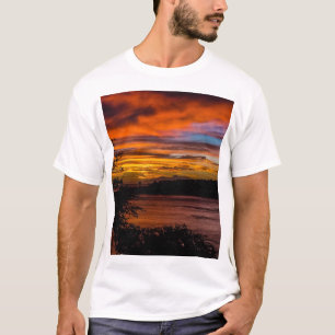 Camiseta Atardecer en Praia, Cabo Verde