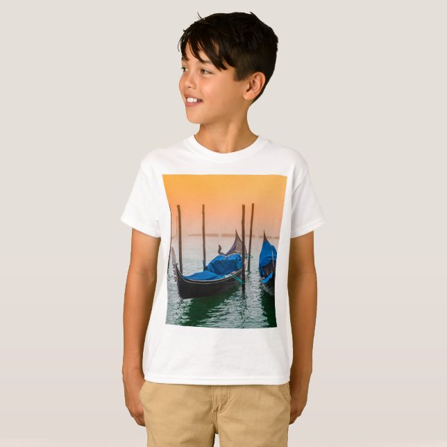 Camiseta Atardecer en Venecia (Anverso completo)
