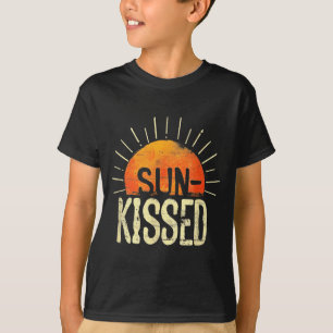 Camiseta Atardecer fresco y soleado para hombres en la feli