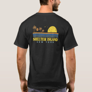 Camiseta Atardecer perenne Shelter Island Beach Nueva York