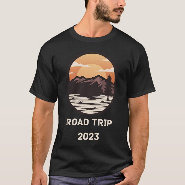 Camiseta Atardecer por la montaña 2023 (Anverso)