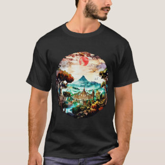 Camiseta Atardecer retro