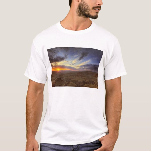 Camiseta Atardecer, ribera sur del Gran Cañón, Grand (Anverso)