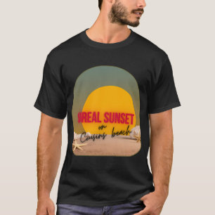 Camiseta Atardecer Surrealista en Cousins Beach Tendencias