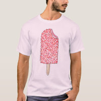 Atarta de fresa rápida Popsicle Tee Shirt