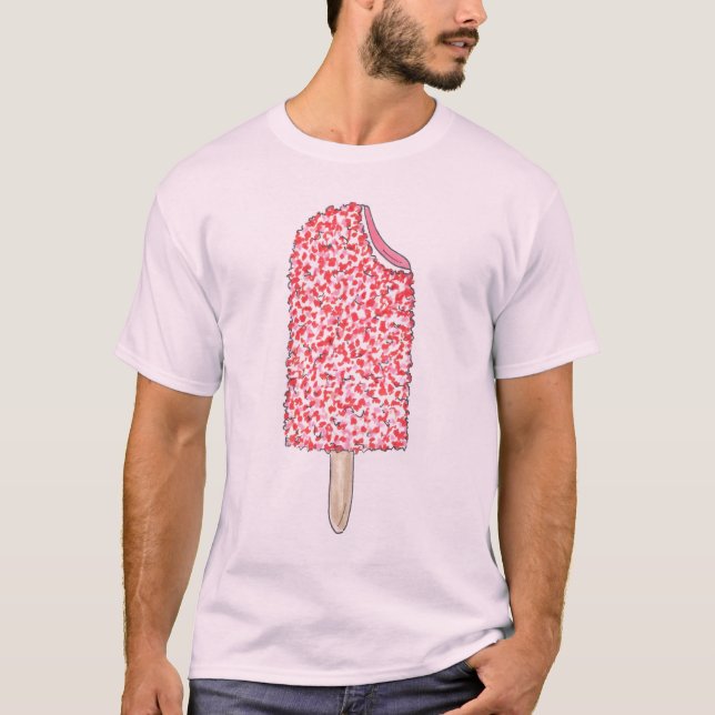 Camiseta Atarta de fresa rápida Popsicle Tee Shirt (Anverso)